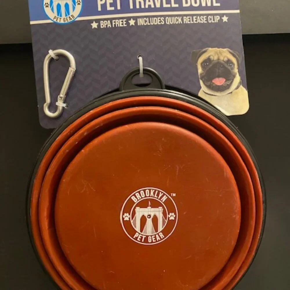 Brooklyn Pet Gear: Travel Bowl 34 oz Capacity